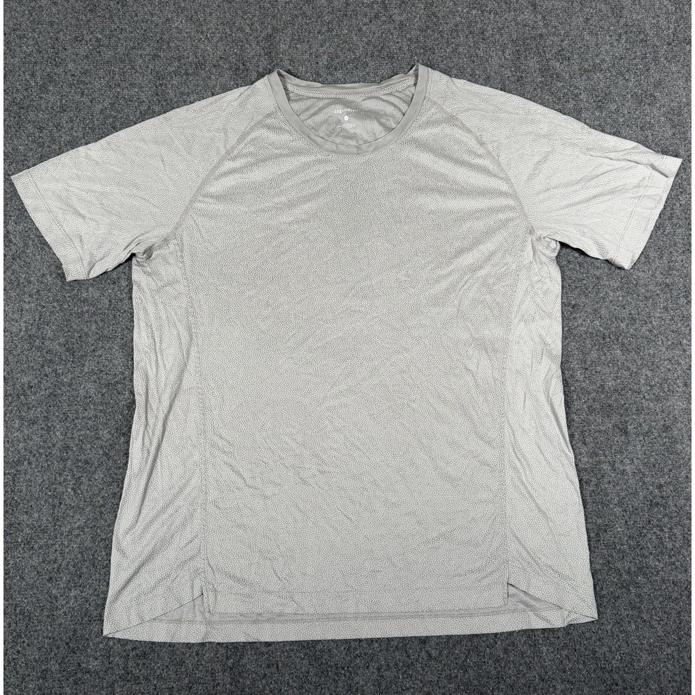 Dagsmejan Sleep Tee Shirt Mens XL Gray Cooling Nattrecover Stretch
